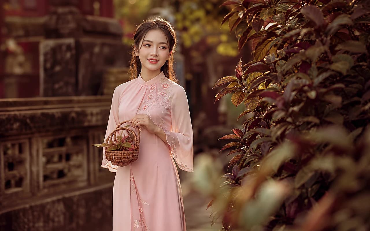 Cho thuê áo dài cách tân chụp hình