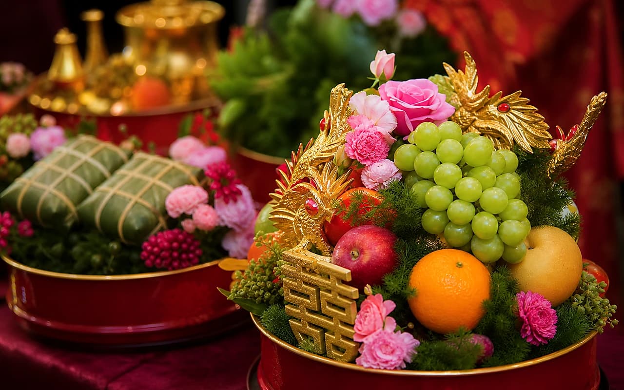 Dịch vụ làm mâm quả cưới